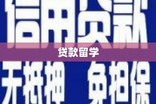 囊谦贷款留学