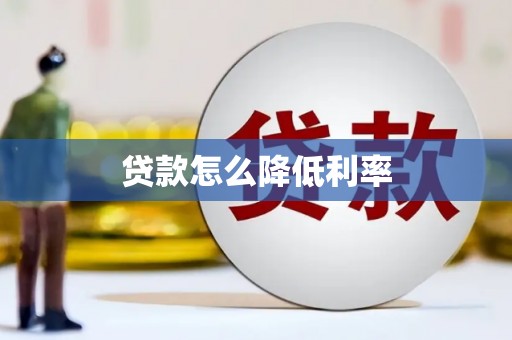 囊谦贷款怎么降低利率
