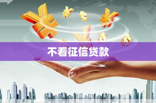 囊谦不看征信贷款