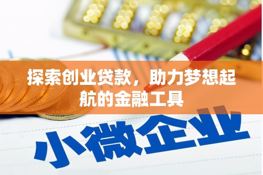 囊谦探索创业贷款，助力梦想起航的金融工具