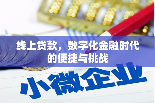囊谦线上贷款，数字化金融时代的便捷与挑战