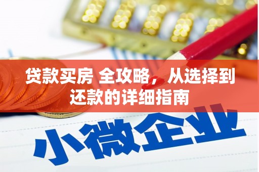 囊谦贷款买房 全攻略，从选择到还款的详细指南
