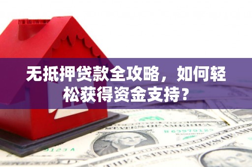 囊谦无抵押贷款全攻略，如何轻松获得资金支持？