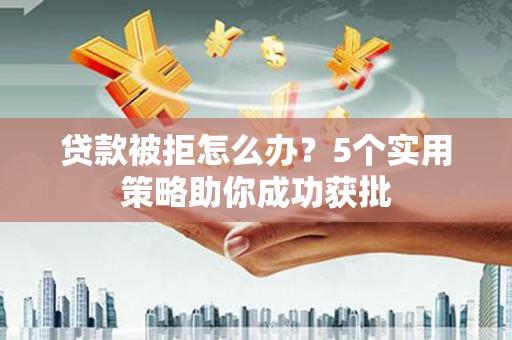 囊谦贷款被拒怎么办？5个实用策略助你成功获批