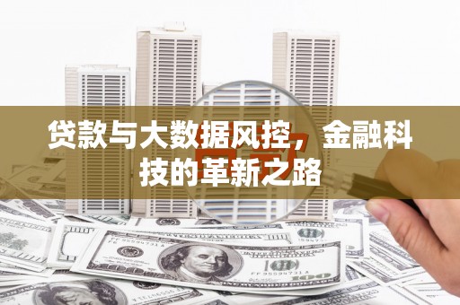 囊谦贷款与大数据风控，金融科技的革新之路