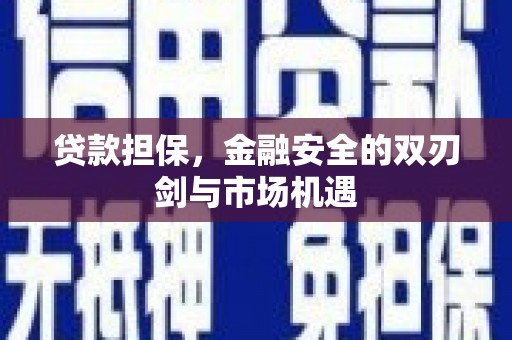 囊谦贷款担保，金融安全的双刃剑与市场机遇