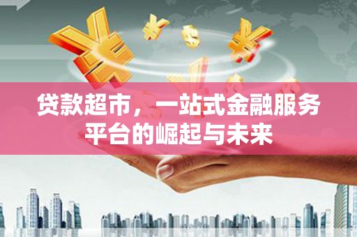 囊谦贷款超市，一站式金融服务平台的崛起与未来