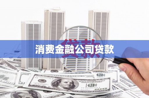 囊谦消费金融公司贷款