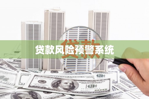 囊谦贷款风险预警系统