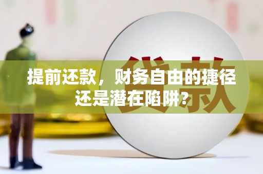 囊谦提前还款，财务自由的捷径还是潜在陷阱？