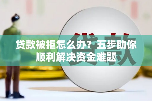 囊谦贷款被拒怎么办？五步助你顺利解决资金难题