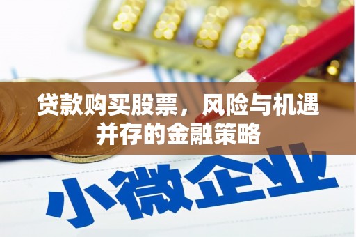 囊谦贷款购买股票，风险与机遇并存的金融策略