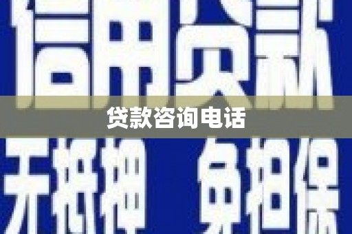囊谦贷款咨询电话