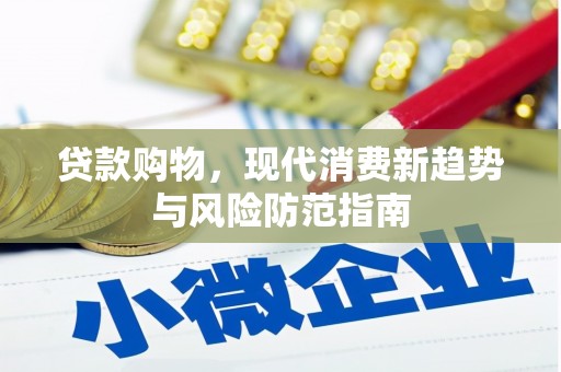 囊谦贷款购物，现代消费新趋势与风险防范指南