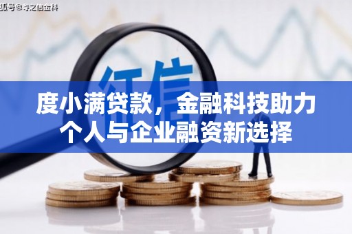 囊谦度小满贷款，金融科技助力个人与企业融资新选择