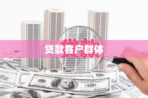 囊谦贷款客户群体