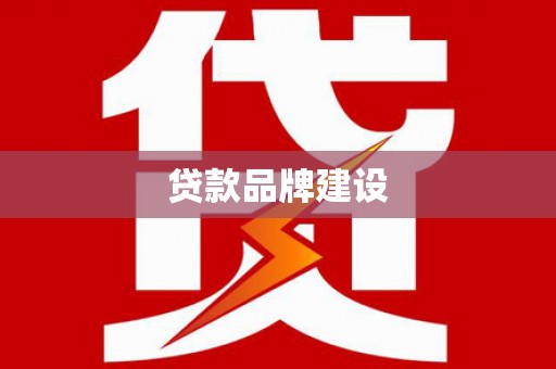 囊谦贷款品牌建设