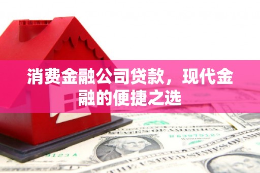囊谦消费金融公司贷款，现代金融的便捷之选