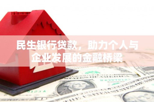 囊谦民生银行贷款，助力个人与企业发展的金融桥梁