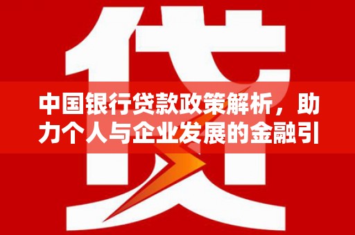 囊谦中国银行贷款政策解析，助力个人与企业发展的金融引擎