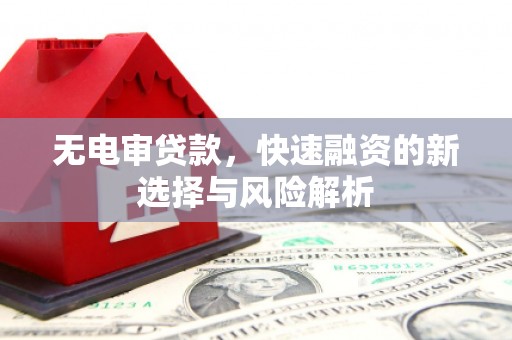 囊谦无电审贷款，快速融资的新选择与风险解析