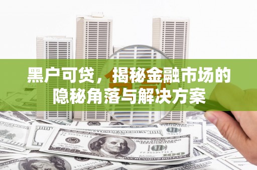 囊谦黑户可贷，揭秘金融市场的隐秘角落与解决方案
