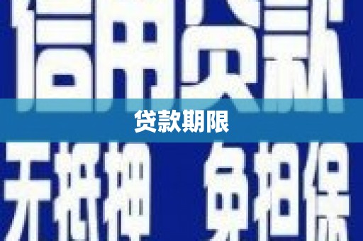 囊谦贷款期限