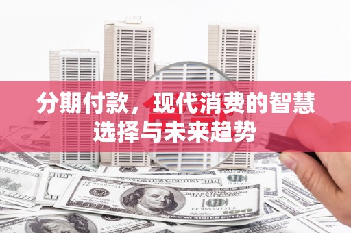 囊谦分期付款，现代消费的智慧选择与未来趋势