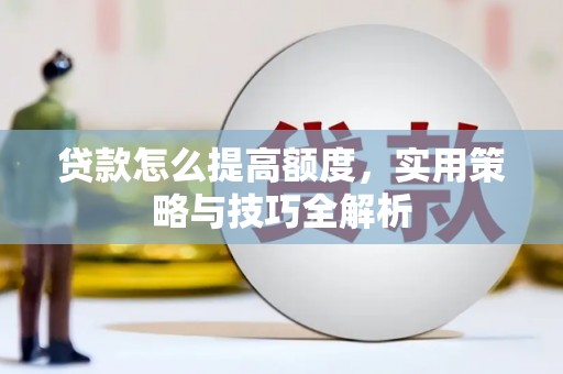 囊谦贷款怎么提高额度，实用策略与技巧全解析