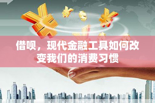 囊谦借呗，现代金融工具如何改变我们的消费习惯