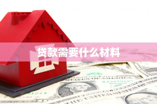囊谦贷款需要什么材料