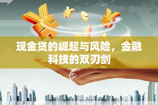 囊谦现金贷的崛起与风险，金融科技的双刃剑
