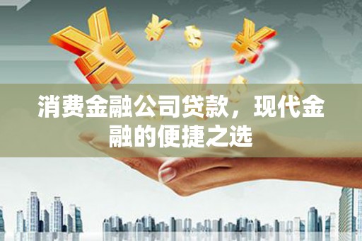 囊谦消费金融公司贷款，现代金融的便捷之选
