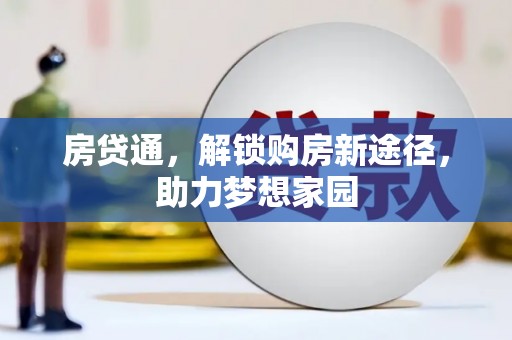 囊谦房贷通，解锁购房新途径，助力梦想家园