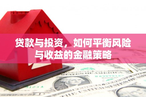 囊谦贷款与投资，如何平衡风险与收益的金融策略