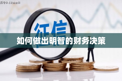 囊谦如何做出明智的财务决策