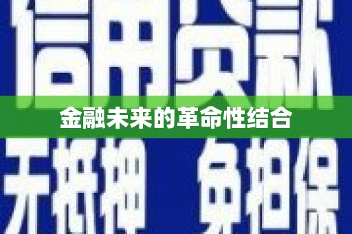 囊谦金融未来的革命性结合