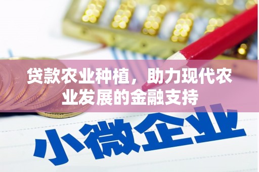 囊谦贷款农业种植，助力现代农业发展的金融支持